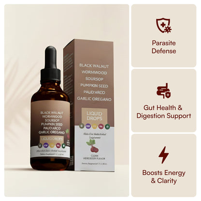 Black Walnut Wormwood Parasite Detox
