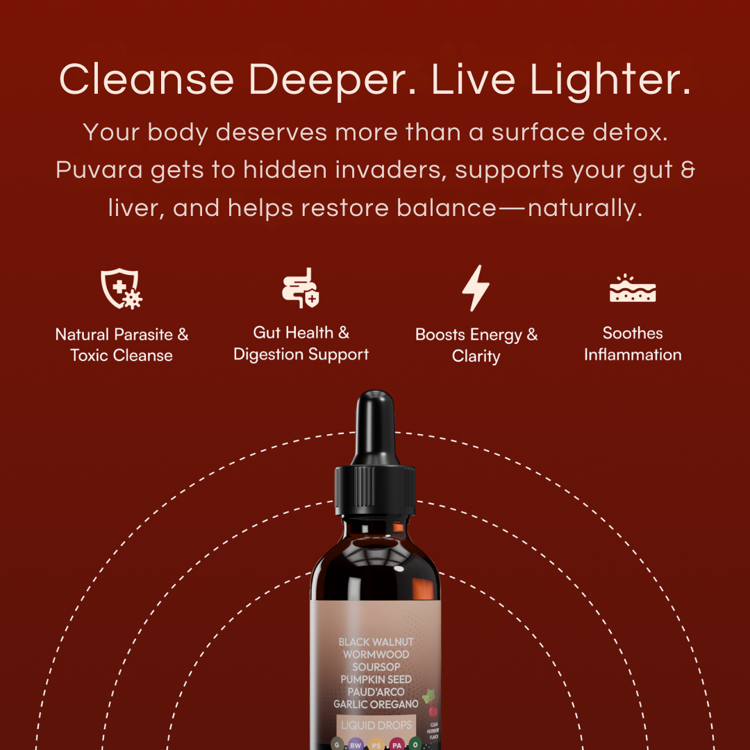 Black Walnut Wormwood Parasite Detox